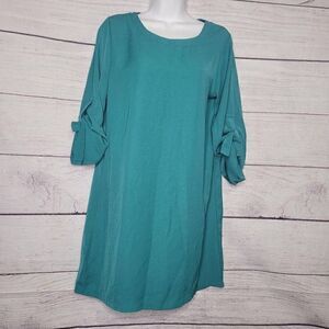 Women's Casual Tunic Mini Dress Small